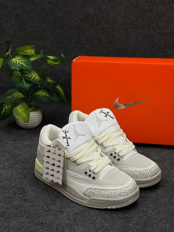 Travis Scott X Air Jordan 3 Sail (oem)